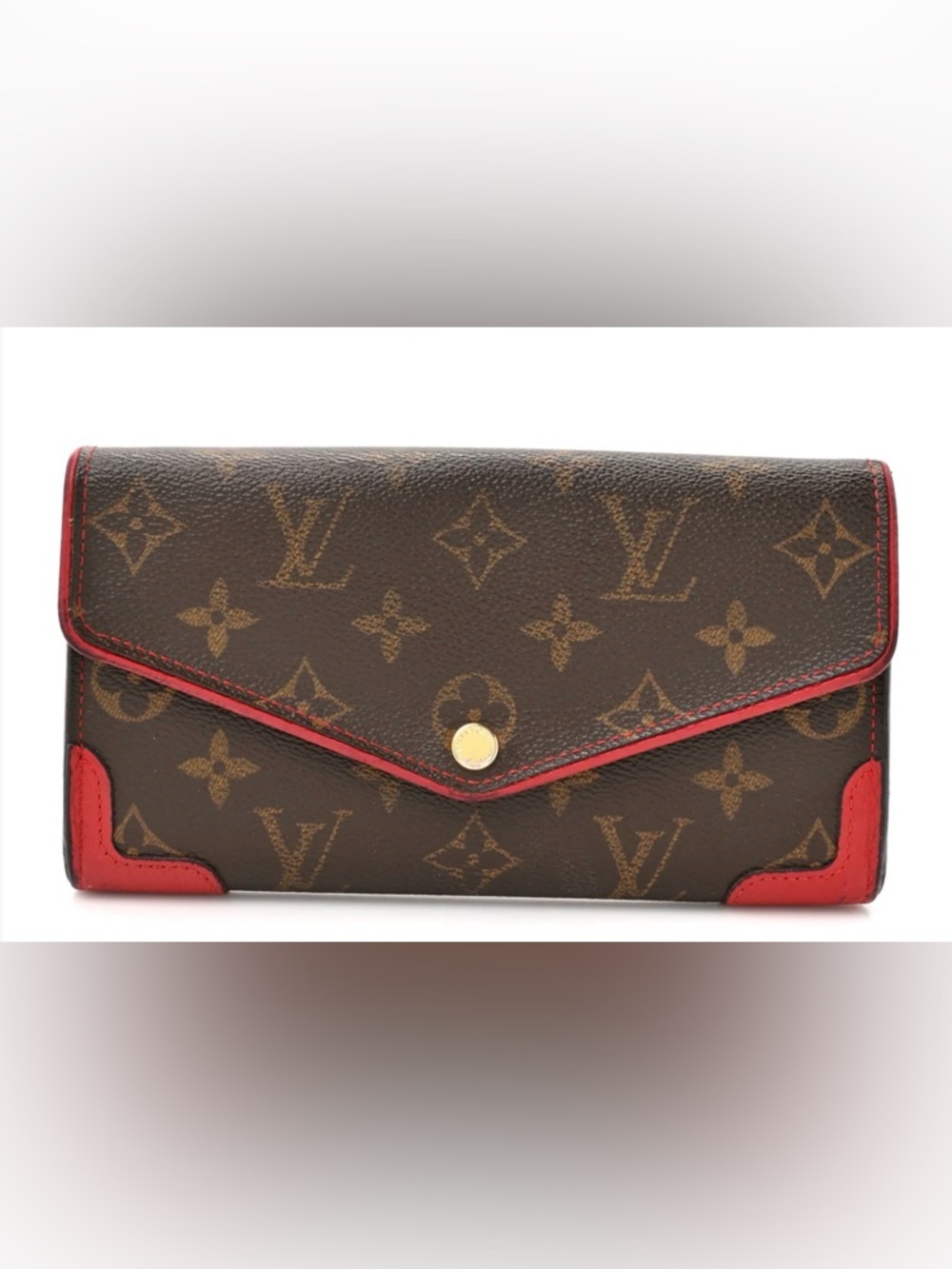 Monogram Sarah Retiro Wallet Cherry
